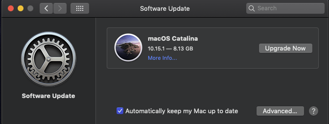 下载MacOS Catalina